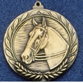 2.5" Stock Cast Medallion (Horsehead English)